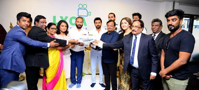 Surya 37 Movie Launch Stills